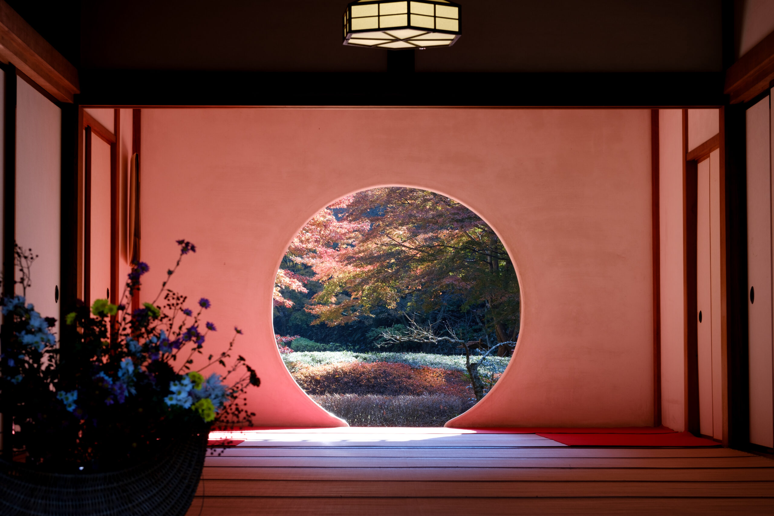 明月院 鎌倉の紅葉は12月が本番 悟りの窓から覗く紅葉を見に明月院に行ってきた ろろろぐ